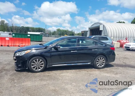 2016 Hyundai Sonata Limited z USA, uszkodzony, nr VIN 5NPE34AFXGH261673